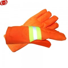 谋福 劳保防护隔热手套阻燃 加厚抢险救援手套 隔热手套防火