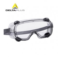 代尔塔 护目镜防尘全密封透气防风打磨喷漆防飞溅工业粉尘防护眼镜101124