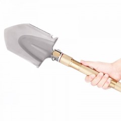 国产 多功能工兵铲子救生锹 折叠野营铁锹 户外应急铲