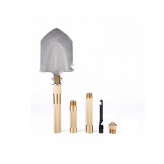 国产 多功能工兵铲子救生锹 折叠野营铁锹 户外应急铲