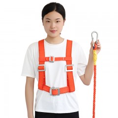 援邦 高空作业安全带空调安装专用户外施工保险带安全绳电工腰带防坠落 YB-GKZY-HSAQD