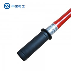 中宝 伸缩折叠式袖珍高低压验电器0.1-10KV验电笔电厂专用 GSY型