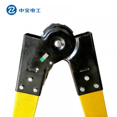 中宝 绝缘关节梯合梯绝缘人字梯玻璃钢绝缘梯1/2/3/3.5米可订