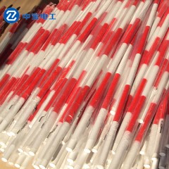 中宝  玻璃钢围栏杆支架 墩式支架 立式挂网挂警示带支架立柱