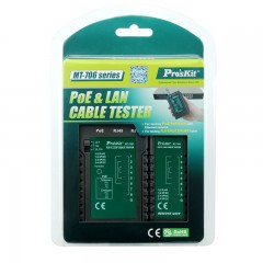 宝工 二合一 POE及视频监控测试仪 短路 断路测试 MT-7063-C