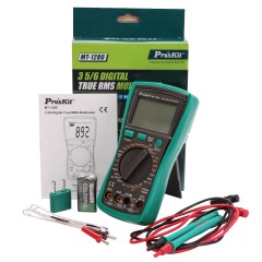 宝工 3 5/6 数字万用表 真有效值数显防烧万用表 MT-1280-C