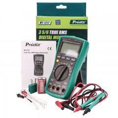 宝工 #39;skit 3 5/6 数位万用表真有效值自动量程万用表 MT-1217-C