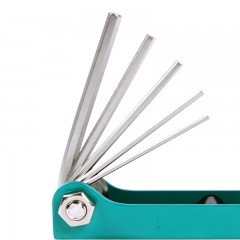 宝工 #39;skit 折叠型内六角扳手组(7支组) 8PK-021N