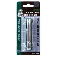 宝工 #39;skit 折叠型内六角扳手组(7支组) 8PK-021N