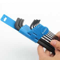 宝工 #39;skit S2球型六角扳手组(9支组)1.5~10mm  8PK-028