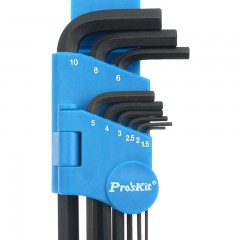 宝工 #39;skit S2球型六角扳手组(9支组)1.5~10mm  8PK-028