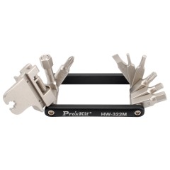 宝工 #39;skit 自行车扳手维修起子组合折叠套装