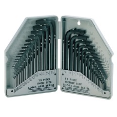 宝工 #39;skit 30支组公英制六角板手组-染黑 8PK-027