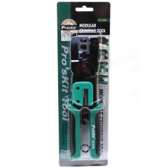 宝工 CP-376M 三口铁柄棘轮压线钳 网线钳子 电话电脑网络钳