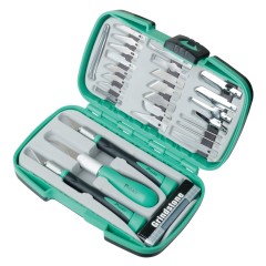 宝工 30件雕刻刀组合刻刀 刻刀 木雕工艺刀具组套装 PD-395A