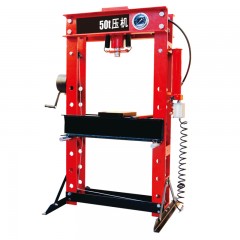通润 专业维修工具 气动液压压机压床 带压力表额定载荷 30T/50吨  TY30002