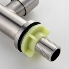 名爵  304不锈钢单冷厨房水龙头 7字型水槽洗菜盆龙头 MEJUEZ-1144