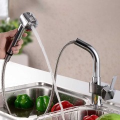 名爵 厨用龙头 抽拉式冷热洗菜盆水龙头 厨房水槽龙头 MEJUEZ-1115