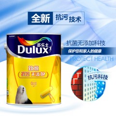 多乐士漆 致悦抗污无添加6L单桶墙面漆 乳胶漆 涂料油漆 A745