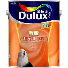 多乐士 乳胶漆 致悦无添加全效6L单桶底漆乳胶漆内墙漆涂料油漆