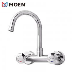 摩恩 入墙式水龙头冷热厨房龙头洗菜盆洗碗池水槽龙头全铜 MCL23231