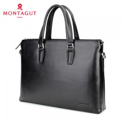 梦特娇 手提包横款大容量时尚休闲男士包手拎包简约款