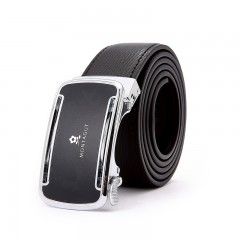 梦特娇 男士皮带青年商务休闲自动扣腰带男简约裤带秋冬新款