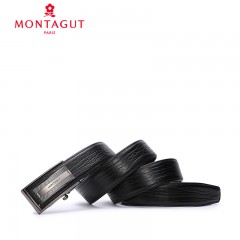 梦特娇 男士皮带休闲时尚自动扣腰带青年商务正装简约裤带70021