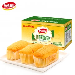 达利园 法式软面包1500g零食早餐食品营养糕点瑞士卷小面包整箱