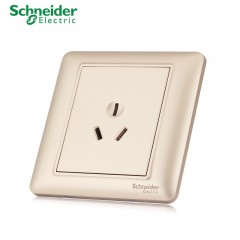 施耐德 电气 空调插座 三极三孔插座16A 墙壁电源开关面板 睿意金