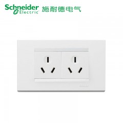 施耐德 118型开关插座如意六孔厨房插座电源六孔插座墙壁面板