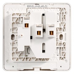 施耐德 电气 带开关二三插一开五孔插座 插座面板10A 绎尚薄暮金