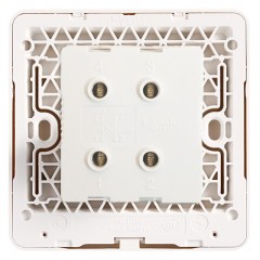 施耐德 开关插座家用一开多控绎尚镜瓷白墙壁电源中途开关插座面板