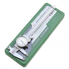 Wynn's/威力狮  0-150mm指针式卡尺 不锈钢 带表游标卡尺 厚度尺 W0648