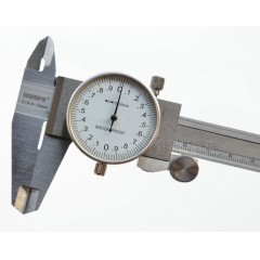 Wynn's/威力狮  0-150mm指针式卡尺 不锈钢 带表游标卡尺 厚度尺 W0648