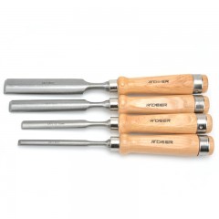 飞鹿 高档木柄半圆凿 雕刻刀 雕花凿 雕刻凿 木雕刀 RT-M007