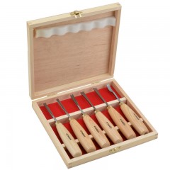 飞鹿 6件套雕花凿组套 木工凿 雕花凿 雕刻凿 木雕刀 RT-M106