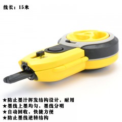 Wately/威特力 高档自动卷线墨斗 墨汁打线器 自动木工墨斗 1015