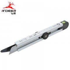 飞鹿 刀锯尺 三合一多功能美工刀锯片刀片直尺工具RT-408 RT-411