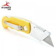 飞鹿 折叠式美工刀 折叠刀 工具刀 墙纸刀 SK5美工刀片 RT-435