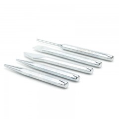 飞鹿 五件套钢凿组套  扁凿 钎头 锥形冲 中心冲 圆柱冲 80-105