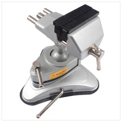 飞鹿 铝合金万向台虎钳 吸盘式台钳 360度台钳 RH-003