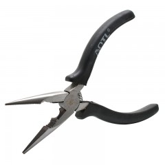 Aotl/澳特利 6吋/8吋高碳钢尖嘴钳 广式柄尖咀钳 两用尖口钳