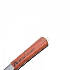 Aotl/澳特利  折叠电工刀 木柄折叠电工刀 直刃电工刀 弯刃电工刀 AT546002/3