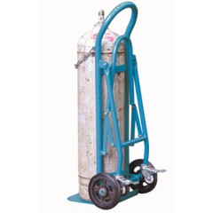 虎力 标准型单气瓶推车氧气瓶和乙炔瓶搬运车  AD10-钢质