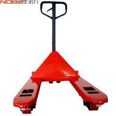 诺力 叉车超短手动液压搬运车升降拖车诺力超短型超窄型0.9米电动