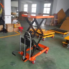 凯美 手动液压平台车电动平台车搬运设备升降机升降平台全自动平台 SLYD