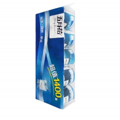 五月花 超值经济卷纸 有芯卷纸卫生纸 140g/卷 4提