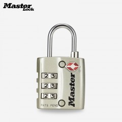 玛斯特 拉杆箱迷你小密码锁旅行箱包tsa海关锁背包挂锁柜子锁