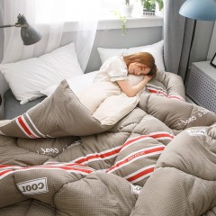 国产 冬季水洗棉被子冬被加厚保暖春秋被芯单人学